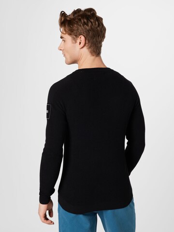 JACK & JONES Pullover in Schwarz