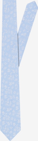 Cravate SEIDENSTICKER en bleu : devant