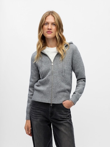 OBJECT Sweat jacket 'THESS' in Grey: front