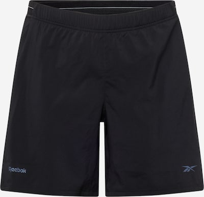 Reebok Urheiluhousut 'SPEED SHORT 4.0 2-IN-1' värissä sininen / musta / valkoinen, Tuotenäkymä