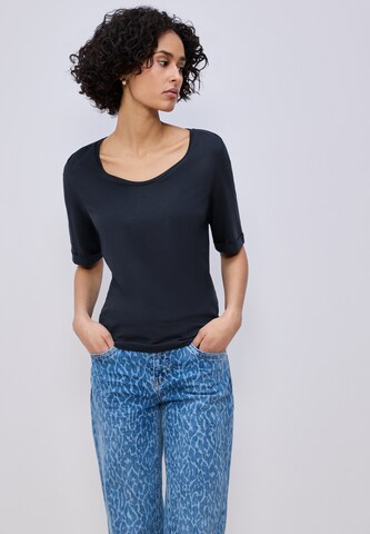 STREET ONE Shirt in Blue: front