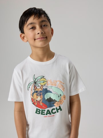 NAME IT - Camiseta 'NKMJOWI' en blanco