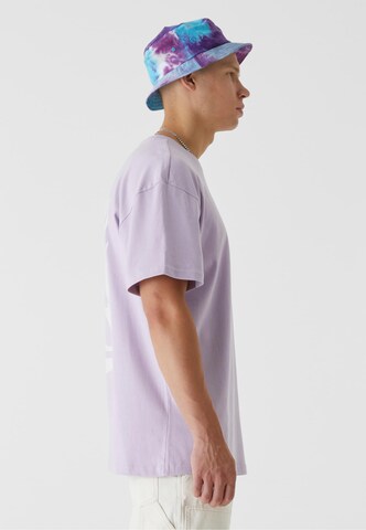 T-Shirt 'Chaos' Lost Youth en violet