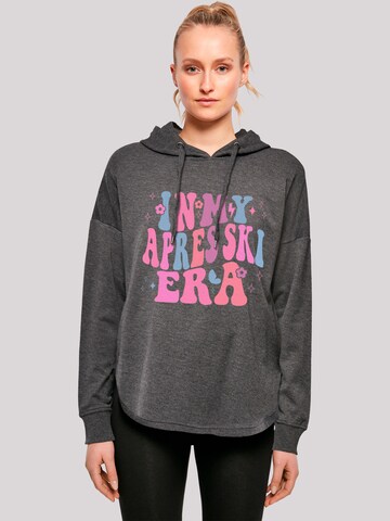 F4NT4STIC Sweatshirt 'In My Apres Ski Era' in Grey: front
