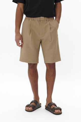 Matinique regular Bukser 'Fisher' i beige: forside