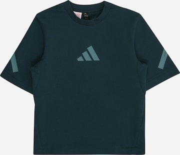 žalia ADIDAS SPORTSWEAR Sportiniai marškinėliai 'ZNE': priekis