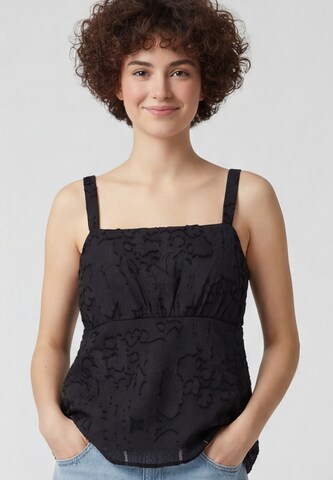 MYMO - Top en negro: frente