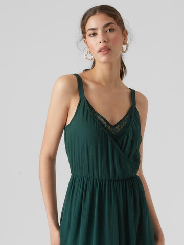 VERO MODA - Vestido de verão 'OLIVIA' em verde