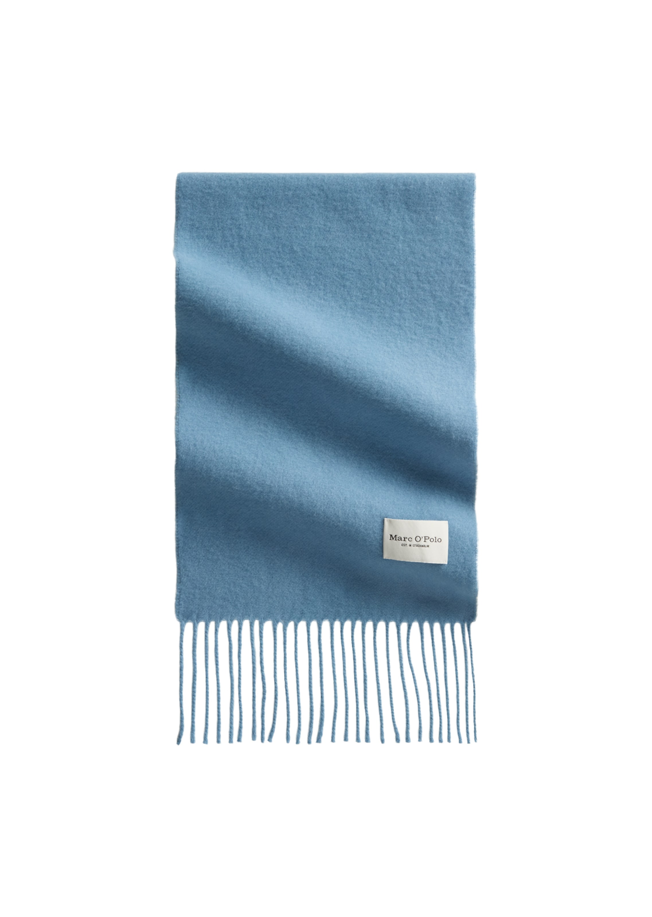 Marc O'Polo Sjaal in Blauw: voorkant