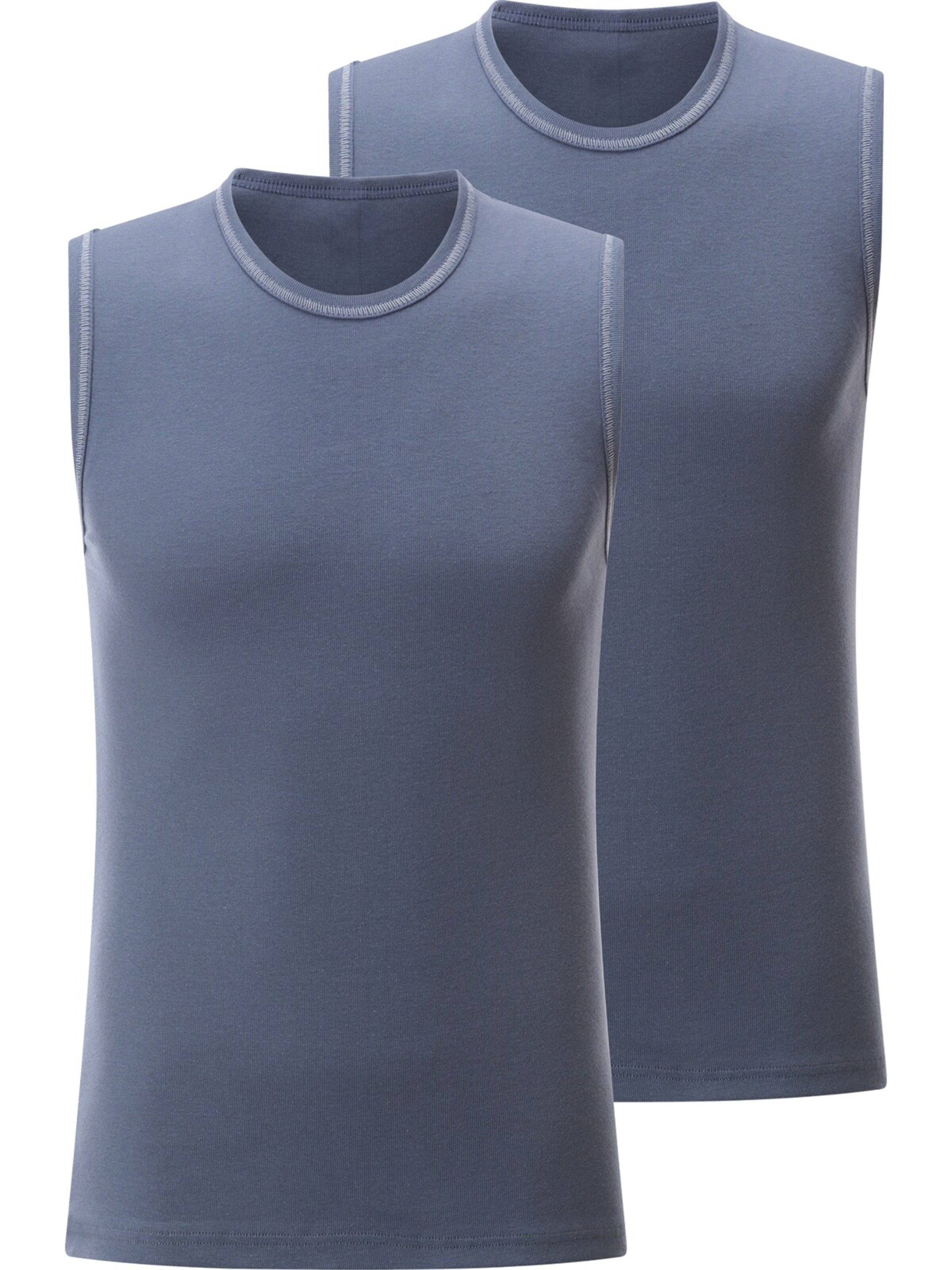 BABISTA 2er Pack Unterhemd ' Wenmar ' in Blau: Vorderseite