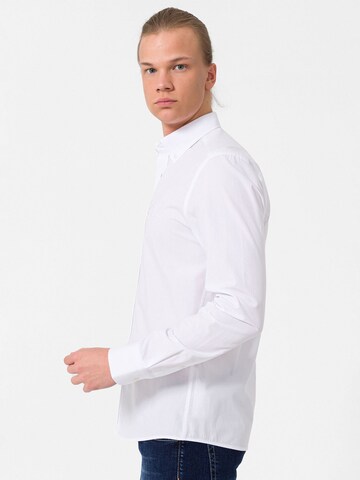 Regular fit Cămașă de la By Diess Collection pe alb