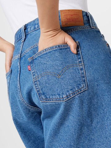 Levi's® Plus regular Jeans '501® 90s Shorts' i blå