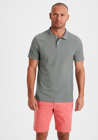 BEACH TIME Shirt in Grau: predná strana