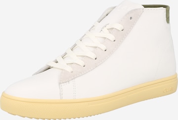 CLAE High-Top Sneakers 'BRADLEY' in White: front