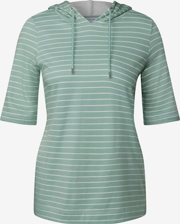 CECIL Sweatshirt in Green: front