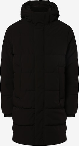 CINQUE Winter Coat 'Ciduvet' in Black: front