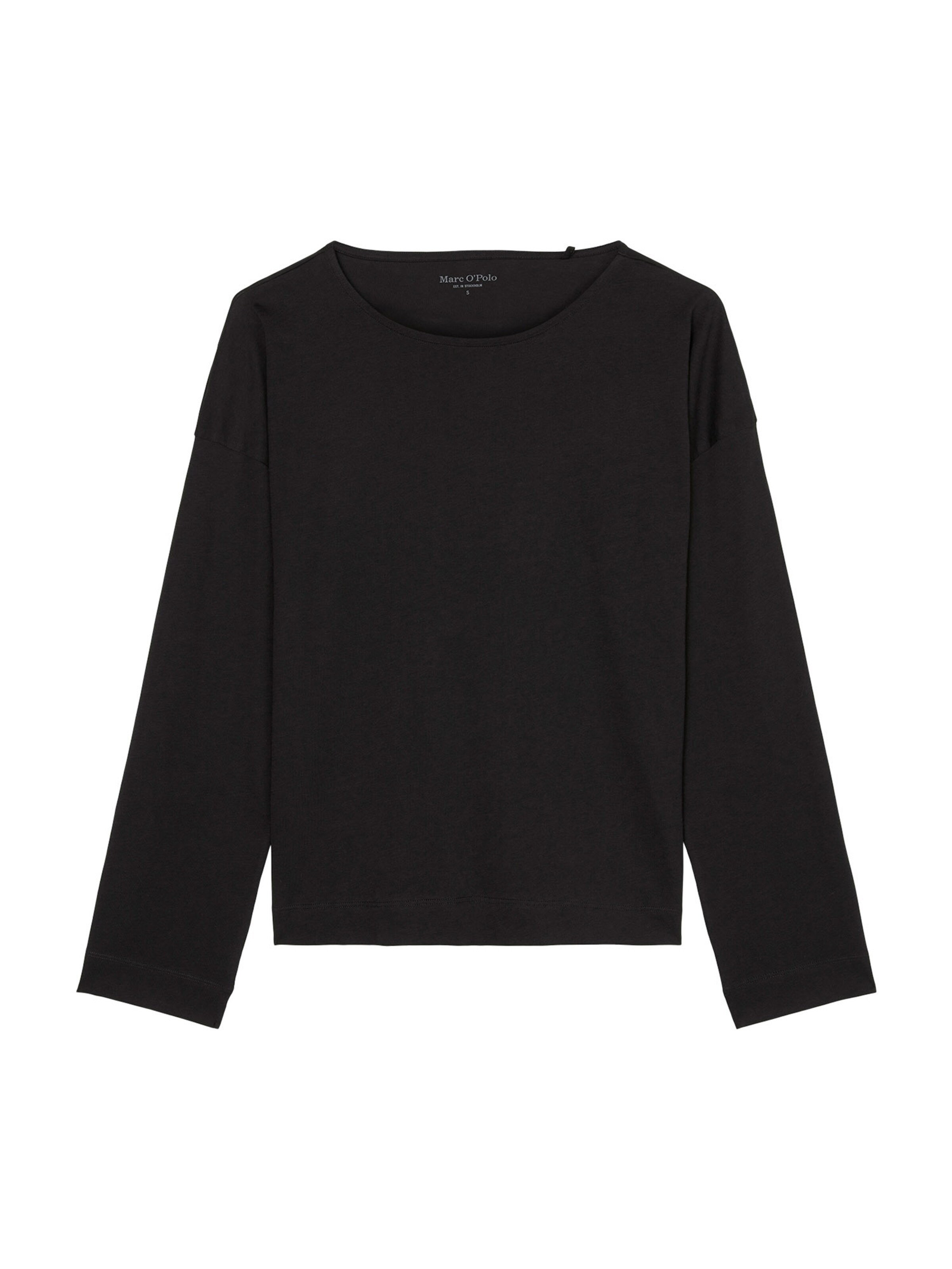 Chemise de nuit ' Mix & Match Cotton ' Marc O'Polo en noir : devant