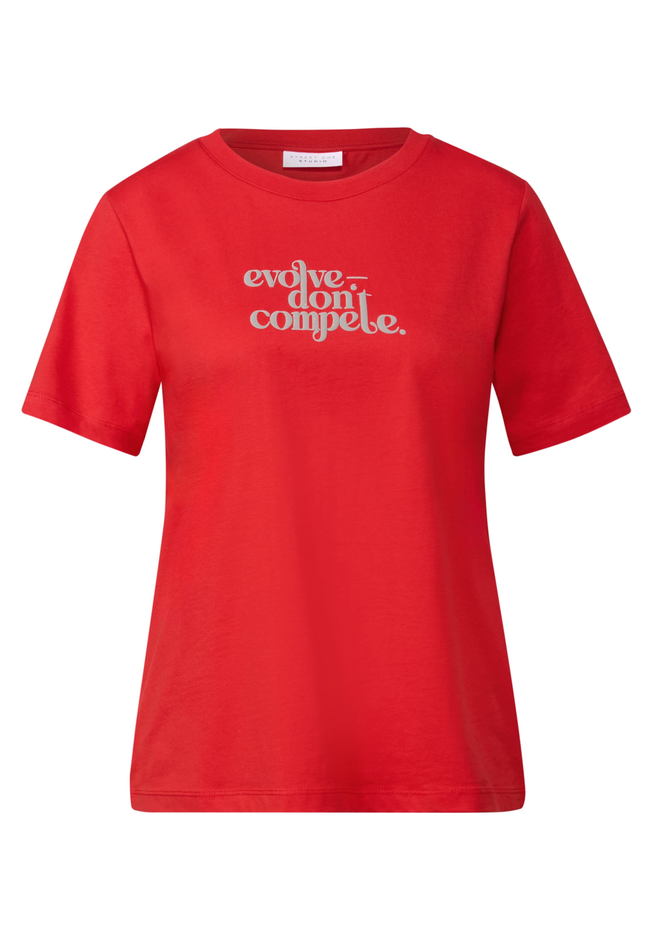 Street One Studio Shirt in Red: front