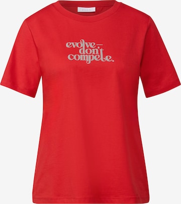 Street One Studio Shirt in Red: front