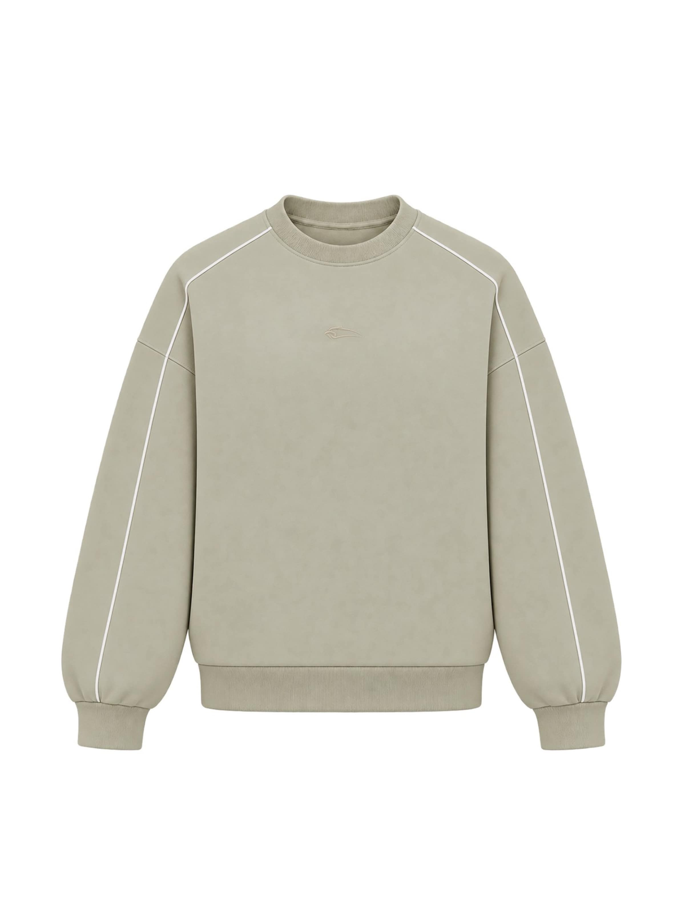 Sweat-shirt Smilodox en vert : devant