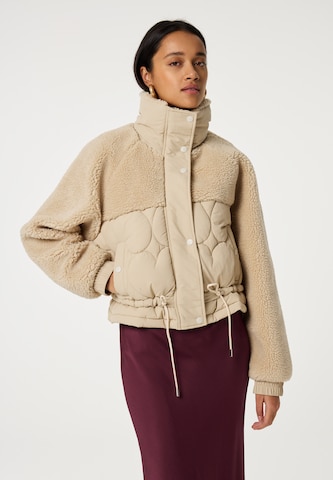 Fabienne Chapot Winter coat in Beige: front
