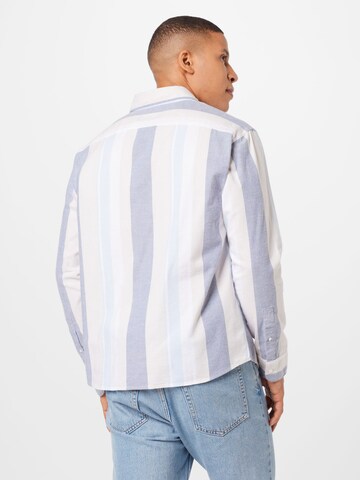HOLLISTER Regular Fit Skjorte 'WEBEX' i blå