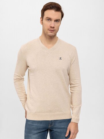 Daniel Hills Sweater in Beige