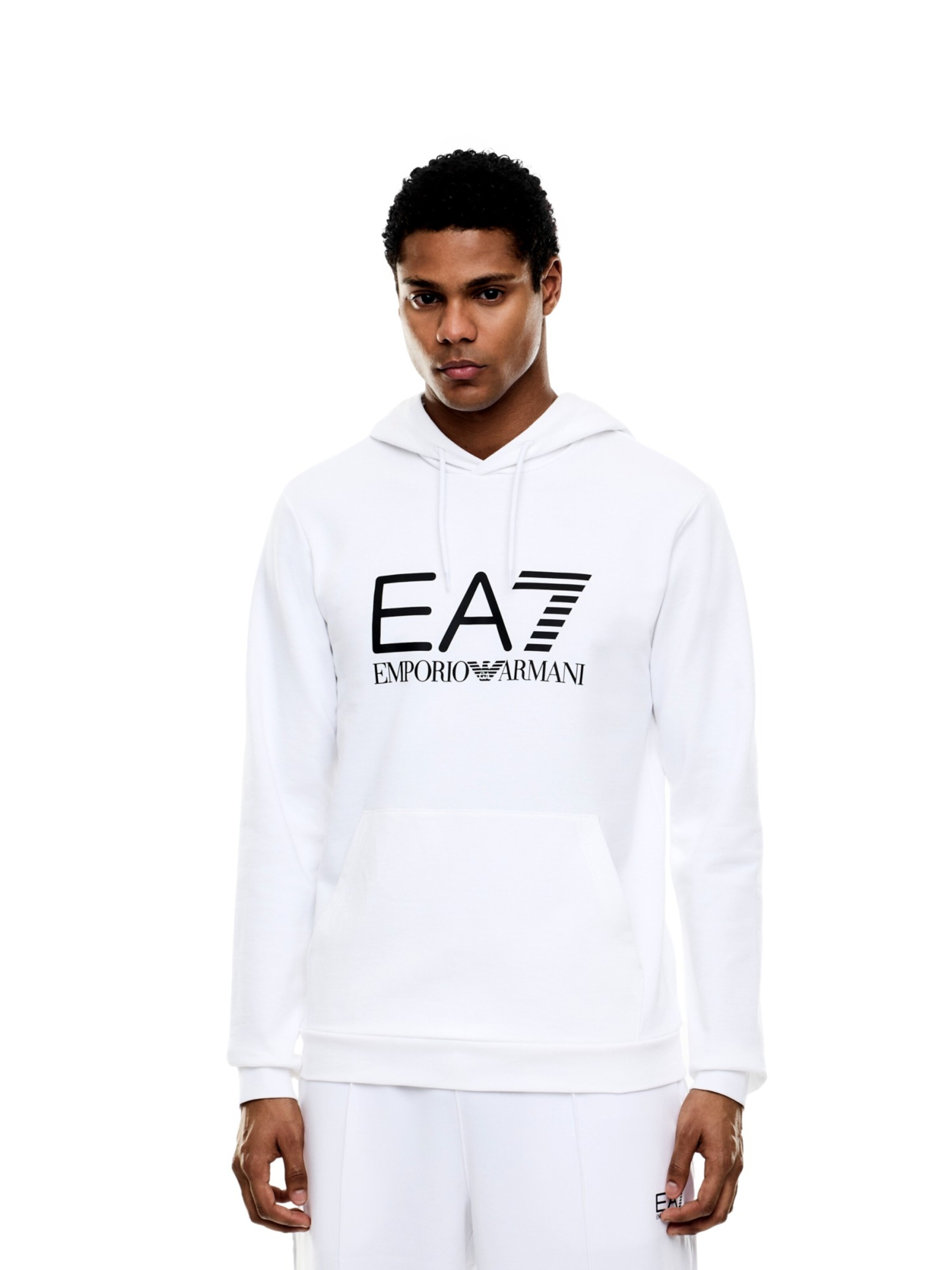 Pullover di EA7 Emporio Armani in bianco: frontale