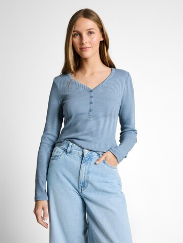 TOM TAILOR DENIM Shirt in Blau: Vorderseite
