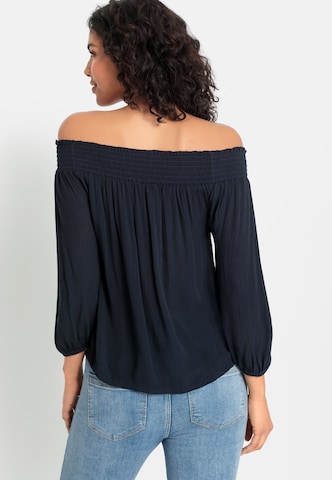 LASCANA Blouse in Blauw