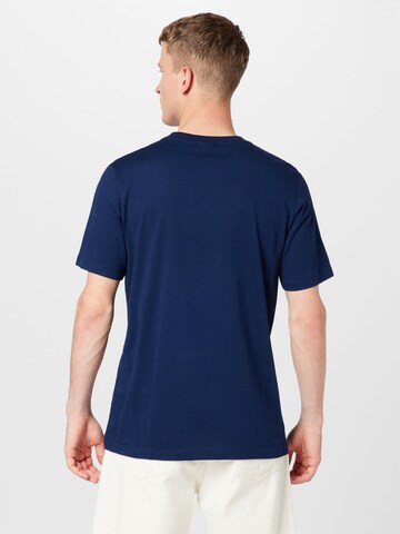 ADIDAS ORIGINALS T-Shirt 'Trefoil Essentials' in Blau