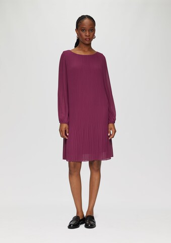 Robe s.Oliver BLACK LABEL en rose : devant