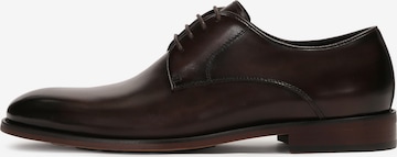 Kazar Lace-Up Shoes in Brown: front