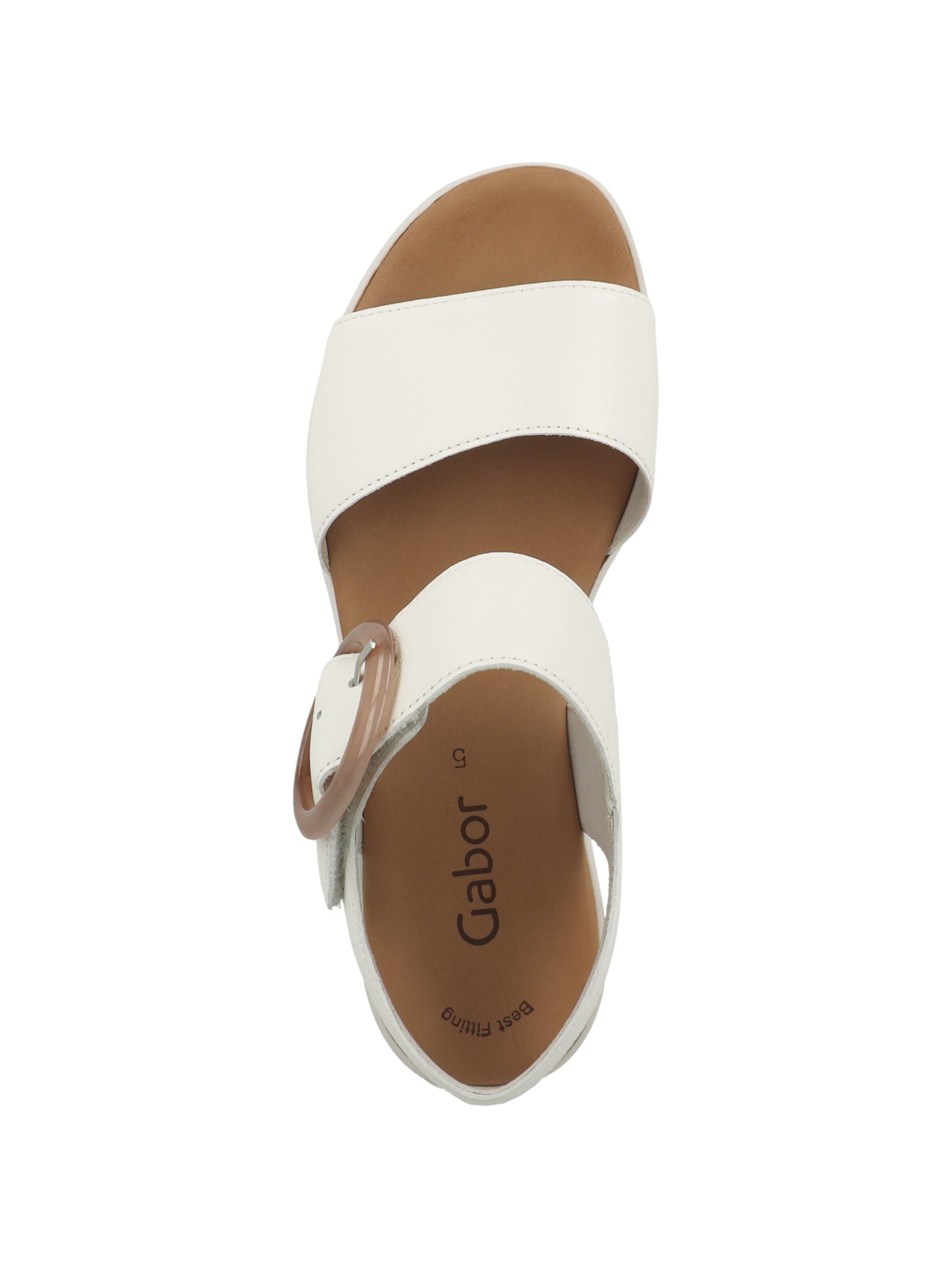 GABOR - Sandália em branco