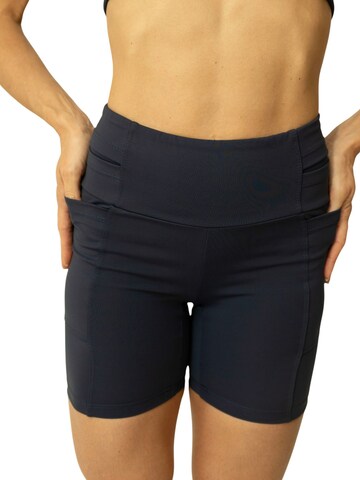 Tempus Own - Slimfit Calças de desporto em azul
