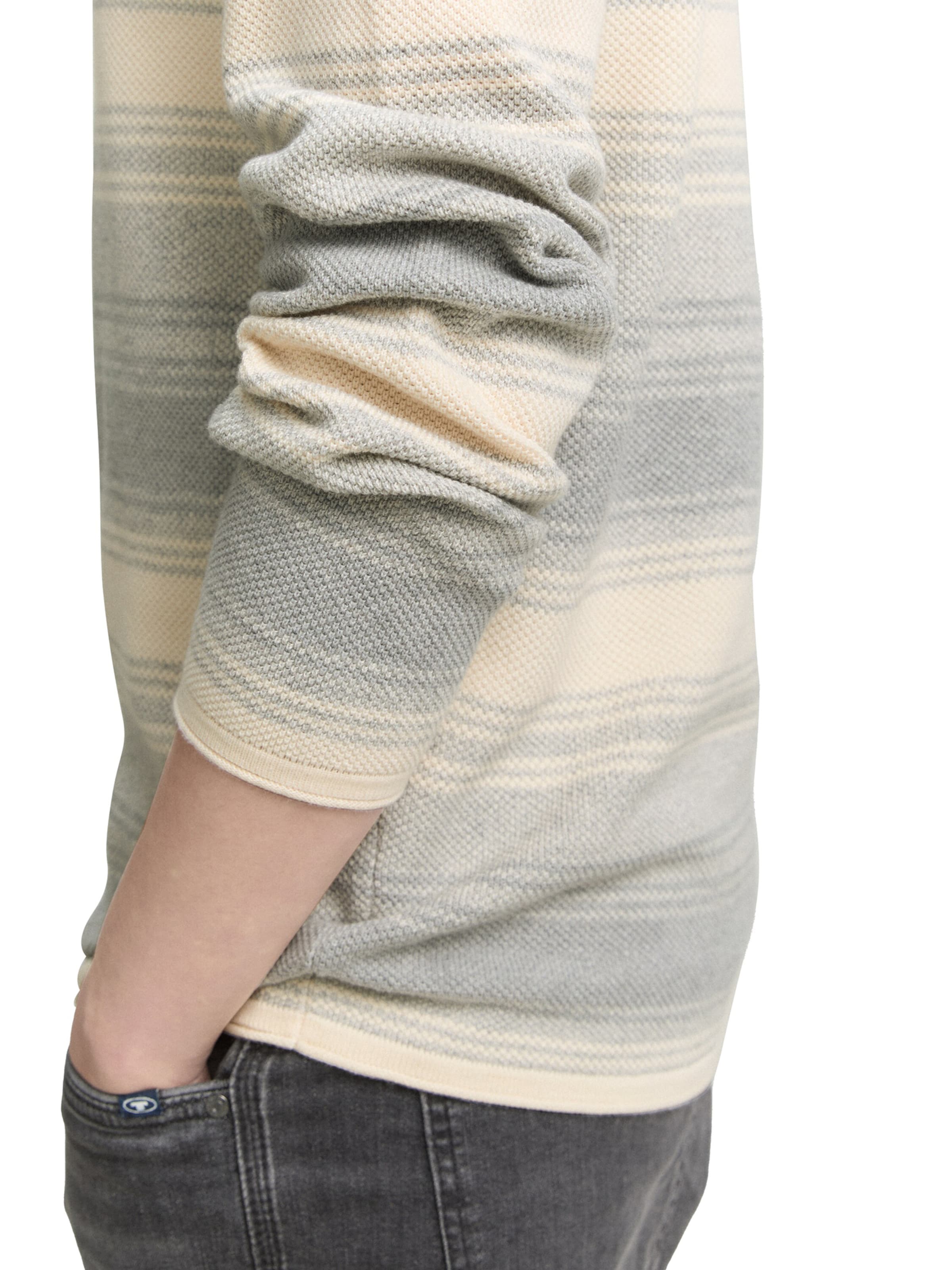 TOM TAILOR Pullover in Grau