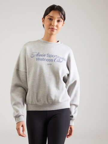Aim'n - Camiseta deportiva 'Wellness' en gris: frente