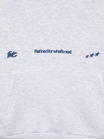 Pull&Bear Sweatshirt 'PACIFIC FRESH' in Grau