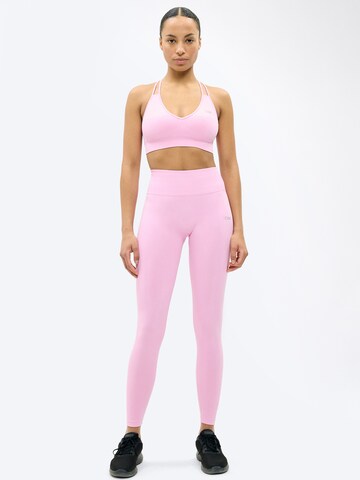 ICANIWILL Bustier Športni nederček 'Define Seamless' | roza barva