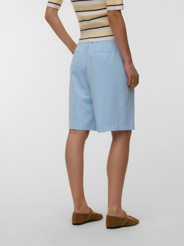 VERO MODA - Loosefit Pantalón plisado en azul