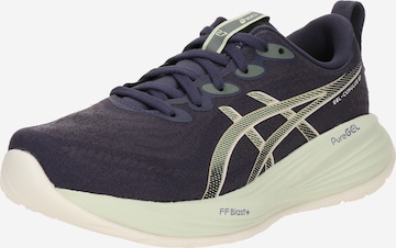 Chaussure de course 'Gel-Cumulus 27' ASICS en bleu : devant