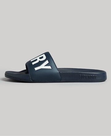 Superdry Beach & Pool Shoes ' Code Core' in Green: front