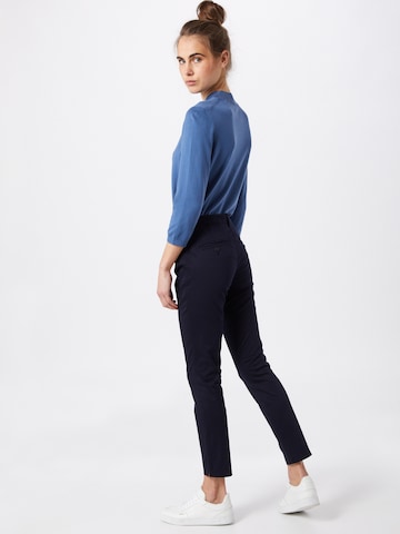 Marc O'Polo Slim fit Pants 'Laxa' in Blue