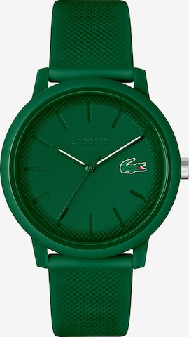 Montre à affichage analogique LACOSTE en vert : devant