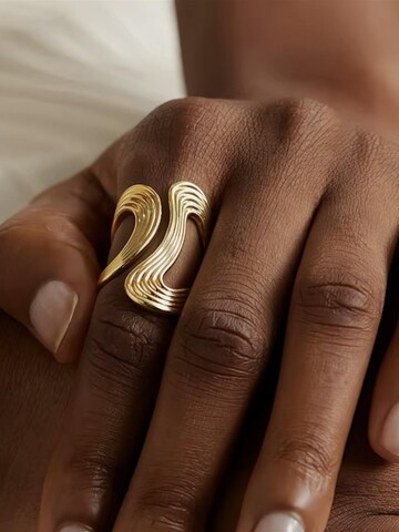 Cala Rose Ring 'ARIA' in Goud