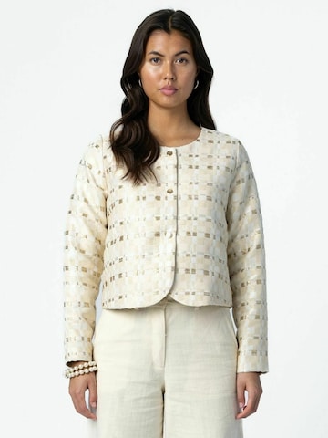 Veste mi-saison ' Shimmer ' Coster Copenhagen en blanc : devant