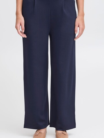 Fransa Loosefit Hose 'AURORA' in Blau