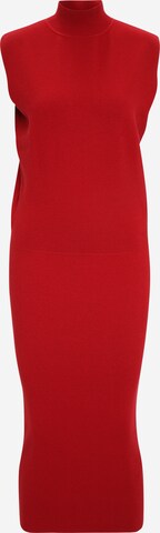 Banana Republic Tall Gebreide jurk 'MOCK' in Rood: voorkant