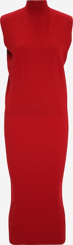 Banana Republic Tall Sukienka z dzianiny 'MOCK' w kolorze czerwony: przód