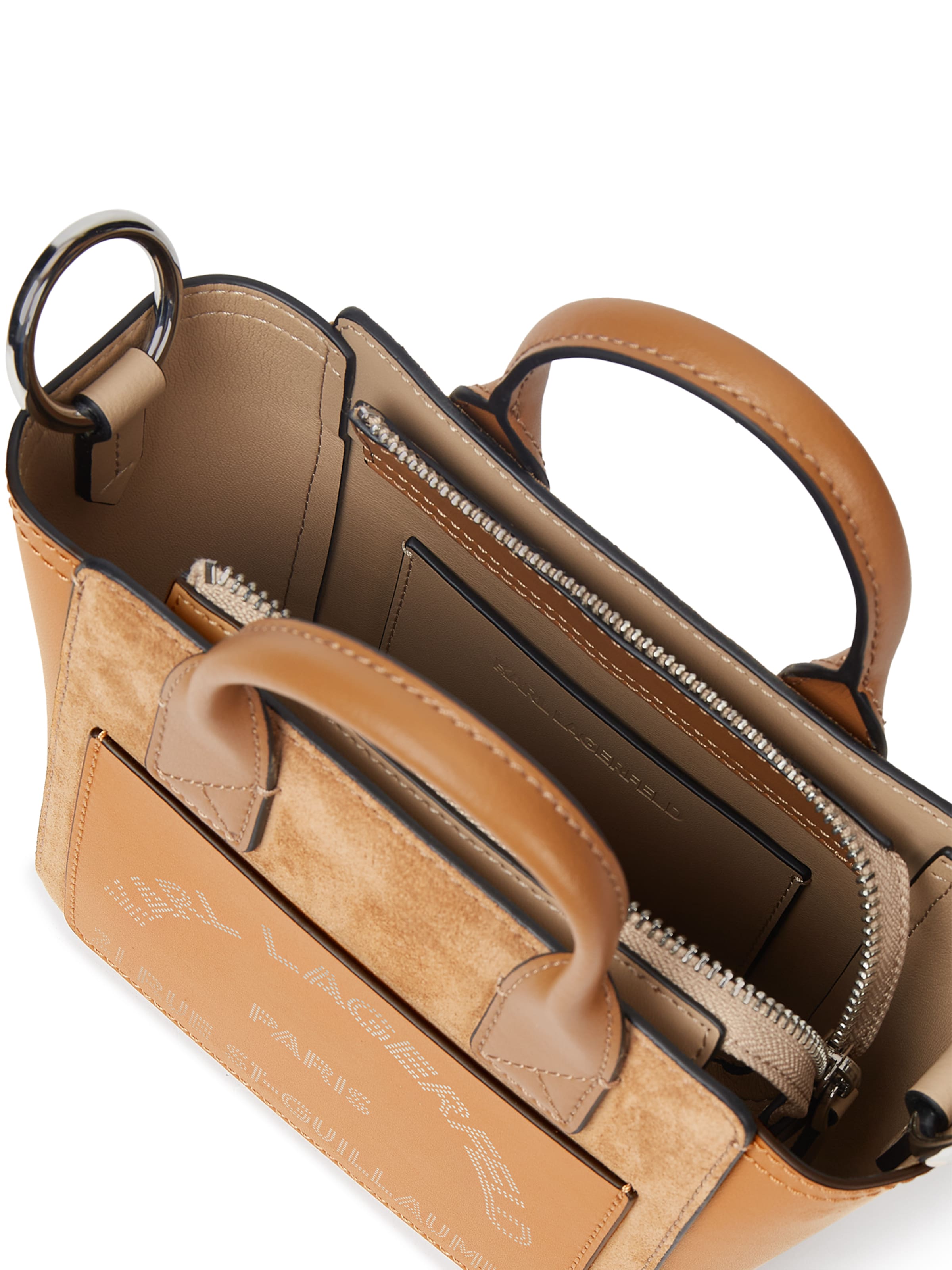Karl Lagerfeld - Bolso de mano 'K/Daily' en marrón